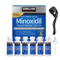 Original Kirkland Minoxidil 5% Hair Regrowth Solution for Men with Dropper Applicator - 6 Month Supply | KIRKLAND MINOXIDIL 5% USA HAIR & BEARD REGROWTH TREATMENT. 