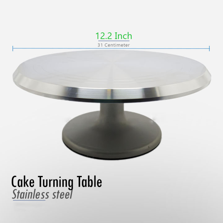 High Quality 12 inch full Stainless Steel Cake Decorating Turntable
