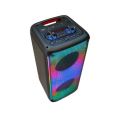 Brodu BTS-1908 Bass Portable 8 inch Subwoofer Bluetooth Karaoke Speaker with Dual Wireless MIC. 