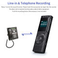 32GB Digital Voice Recorder Voice Activated Recorder Dictaphone MP3 Player HD Recording 13 Continuous Recording Line-In Function for Meeting Lecture Interview Class MP3 Record. 
