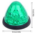 LED Conical Car Side Marker Light 12V 24V Auto Truck Clearance Tail Lamp Rear Indicator Parking Warning Turn Signal Light. 