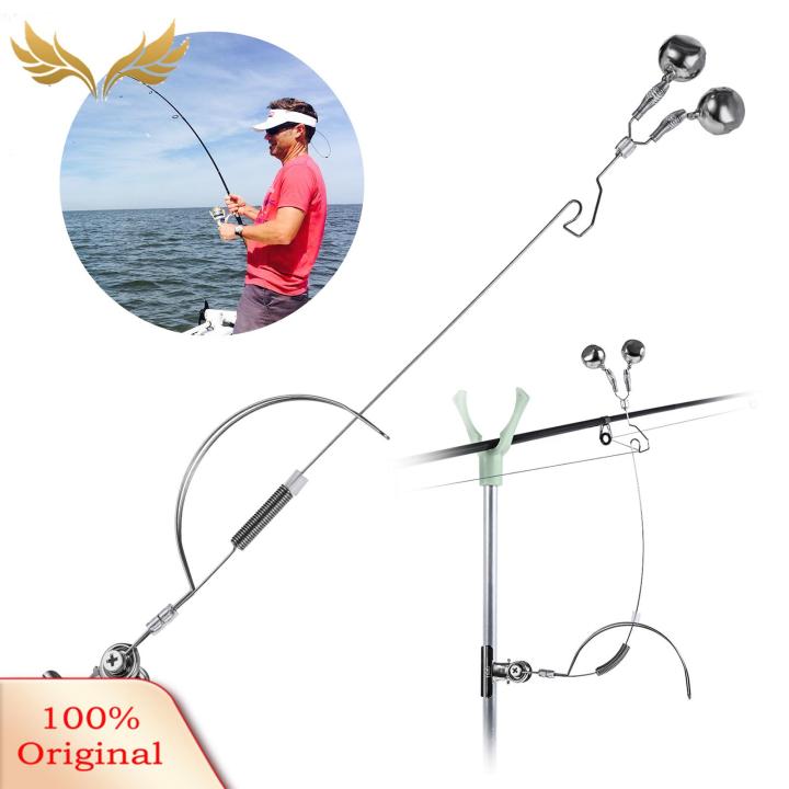 SuperRide Fishing Bite Indicator Stainless Steel Fishing Rod Bite Bait Alarm