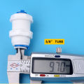 1/4 Tube - 3/8 OD Tube PE Pipe Straight Bulkhead Fittings Quick Connector Division Plate RO Water Purifier Diameter Change. 