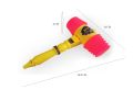 Whistle Sound Hammer Toy For Kids, Play Toy Educational Squeaky Toy Hammer Toddler, Squeaking Hammer Pounding Toy, Clown, Carnival, And Circus Birthday Party Favors, Best Gift For Boys And Girls Ages 2 Plus.. 