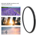 Diffusion Camera Filter Soft Light Filter Dreamy Film Effect Anti Slip Texture Aluminum Alloy Frame Lowered Contrast for Video. 
