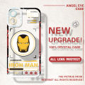 YYDS for Samsung A06 Back Cover Marvel Iron Man Transparent Crystal TPU Soft Thin Phone Cover. 