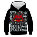 Skibidi toilet graphic hoodie girls pullover tops speaker man print kids sweatshirts boys cartoon Sportswear children clothes. 