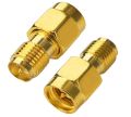 SMA Male (Center Pin) to RP SMA Female (Center Pin) Jack Connector for RF Coax Cable Wi-Fi. 