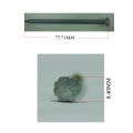 Concrete Nail 3 Inches (0.9 kg Packet) - Steel Concrete Nails Flat Round Head Hardened Fluted Tiling High Strength for Concrete Wood Furniture Cement Wall. 