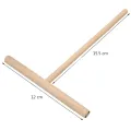 Practial T Shape Crepe Maker Pancake Batter Wooden Spreader Stick Home Kitchen Tool Kit DIY Use. 