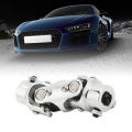 Double U Joint Coupler, Double Steering U Joint 3/4in DD X 3/4in DD High Strength Wear Proof for Car. 