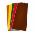 Richard Varnish Paper (Good Quality) - 50 Sheets - Brown. 