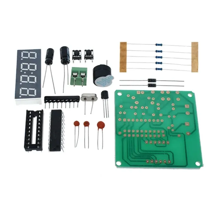 AT89C2051%20Digital%204%20Digit%20Electronic%20Clock%20DIY%20PCB%20Kit%20%5BDKT-100%5D%20-%20Image%203