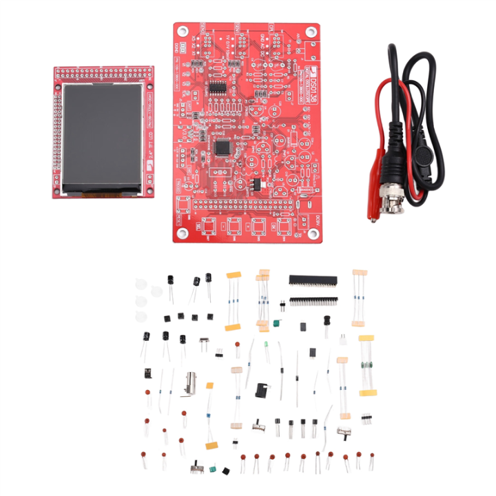 Complete Digital Oscilloscope with TFT and Probe Clip, Designed for ARM Development Board