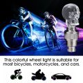 2Pcs Skull Motion Sensor Motorcycles LED Valve Caps / Car Bike Wheel Tire Dust-Proof Valve Cap Cycling Accessories. 