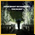 Heavy Duty Super Bright Portable Led Rechargeable Searchlight Torchlight with Side Led/LED Suluh Terang WD-543A. 