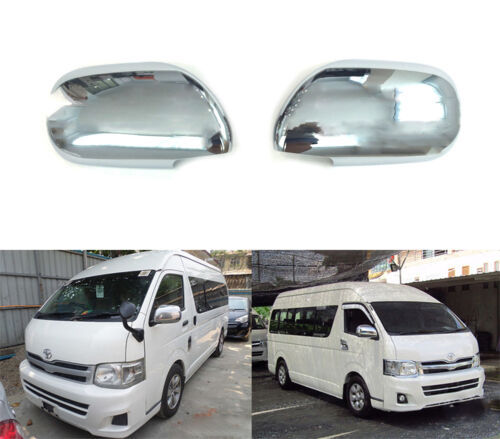 Chrome Side Mirror Cover Set For Toyota RAV4 2006-2012 – W/ Signal Light Cutout – 5stars.goods - View #3