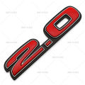 Car SI Car Logo 2.0 Displacement badge For Honda Civic RS Labeling. 
