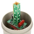 Industrial Flashing Sound Alarm Light,BEM-1101J 220V Red LED Warning Lights Acousto-Optic Alarm System Rotating Light Emergency LED Strobe. 