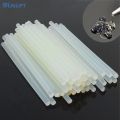 6/12/24Pieces Hot Melt Adhesive Transparent 7mm Glue Stick Silicone High Viscosity Strengthen Stickiness. 
