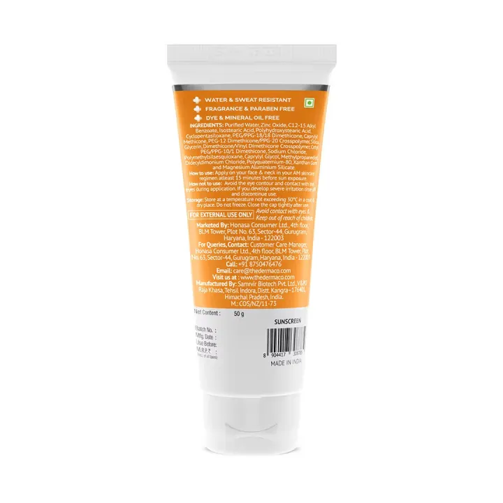 THE%20DERMA%20CO%20Ultra%20Light%20Zinc%20Mineral%20Sunscreen%20With%20SPF%2050%20PA+++%2050G%20-%20Image%203