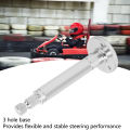Go Kart Steering Wheel Shaft 3 Hole Base Stable Steering Steering Wheels Shaft Hub Rust Proof 30T for Four Wheel Electric Car. 