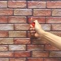 Creative 3D Stereo Wall Stickers Self-adhesive Wallpaper Brick Pattern Peel and Stick Moisture-proof Waterproof Wallpaper. 