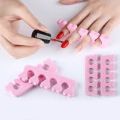 2 PCS Premium Pedicure Toe Separators - Soft & Durable Salon Pedicure Accessories - Random Colors. 