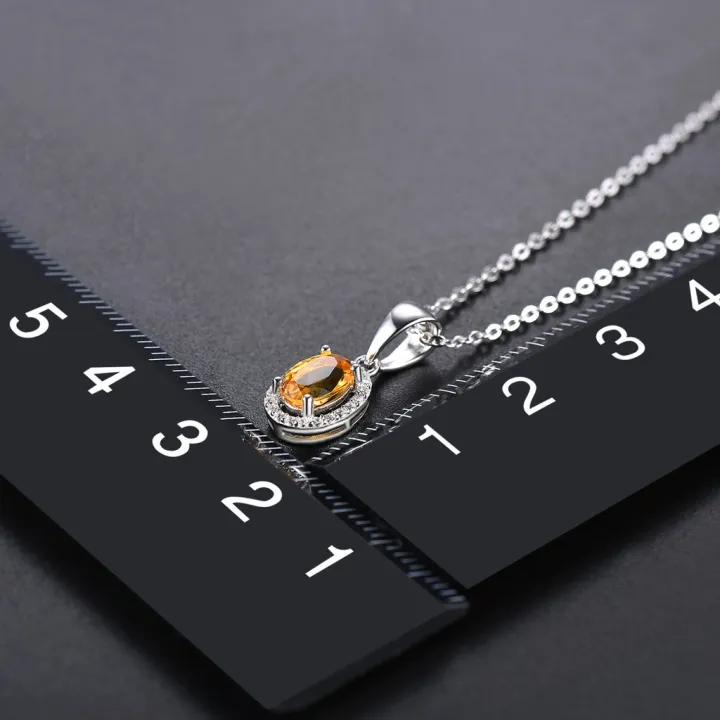 Yellow%20Citrine%20Pendant%20Natural%20Gemstone%20Solid%20925%20Sterling%20Silver%20Chain%20Fine%20Elegant%20Cubic%20Zirconia%20Jewelry%20-%20Image%208