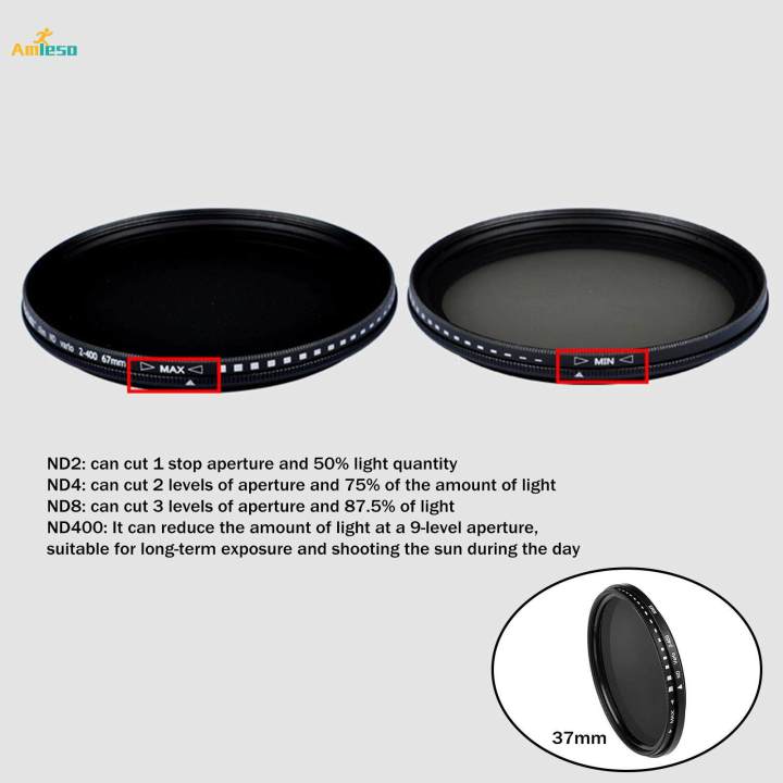 ND2%20to%20ND400%20Slim%20Fader%20Variable%20Adjustable%20ND%20Filter%20Optical%20Glass%2037mm%20-%20Image%205