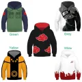 ▤◙ Anime Naruto Children's Hoodie 3D Pullover Jacket for Kids. 