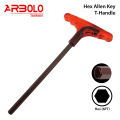 Hex Allen Key with T-Handle - CRV - 5mm. 
