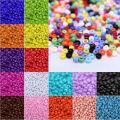 1000Pcs/Lot 2mm Colorful Glass Beads Bracelet Necklace Earring Spacer Bead Accessories. 
