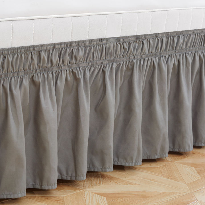 Bed%20Skirts,Wrap%20Around%20Bed%20Skirts%20with%20Adjustable%20Belts%20for%20Twin%20Beds%2015%20Inches%20Drop,%20Elastic%20Dust%20Ruffles,%20Easy%20Fit%20Wrinkle%20&%20Fade%20Resistant%20Silky%20Luxurious%20Fabric%20-%20Image%203