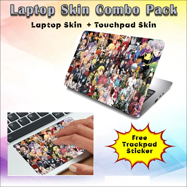 Anime%20Laptop%20Skin%20Protector%20Sticker%20Combo%20Pack(For%2015.6%20inch%20Laptops)%20With%20High%20Quality%20Matte%20Laminate%20Hp%20Asus%20Dell%20Lenovo%20MSI%20Free%20Trackpad%20Sticker%20-%20Image%202