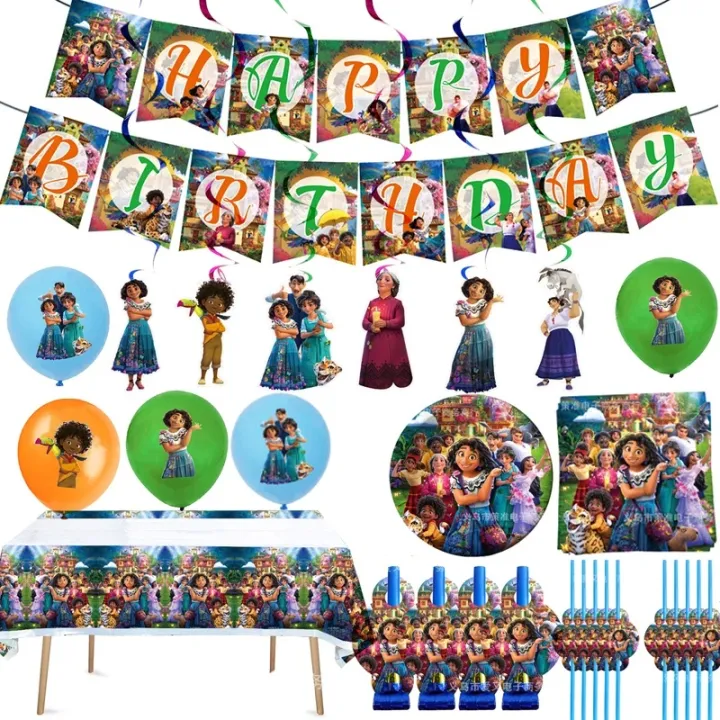 Disney%20Encanto%20Birthday%20Theme%20Party%20Supplies%20Paper%20Napkins%20Tablecloth%20Balloons%20Mirabel%20Baby%20Shower%20Girl%20Birthday%20Party%20Decor%20Madrigal%20-%20Image%204