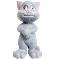 Intelligent Talking TOM CAT Black and White - Talk to Tom It will repeat your words Completely in a Funny Way. 