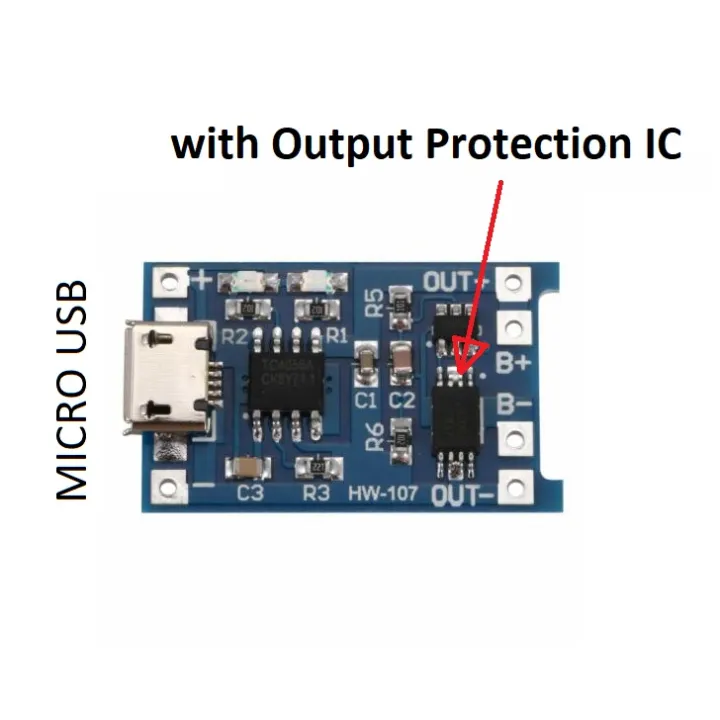 18650%20battery%20charger%20Lithium%20ion%20Li-ion%20battery%20charger%20with%20protection%20TP4056%20module%20with%20protection%20Micro%20USB%20-%20Image%202