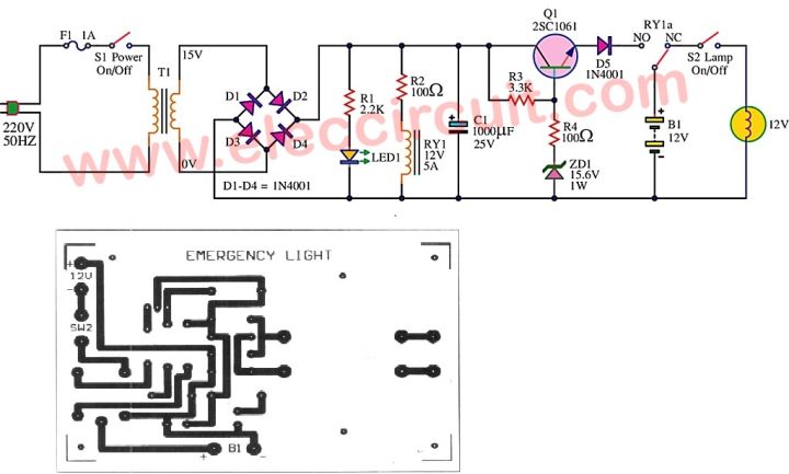 12V%20emergency%20light%20circuit%20using%20D313%20and%20Charge%20Controller%20of%20SLA%20Lead%20Acid%20Battery%20PCB%20Board%20Only%20Production%20Diy%20Kit%20-%20Image%207
