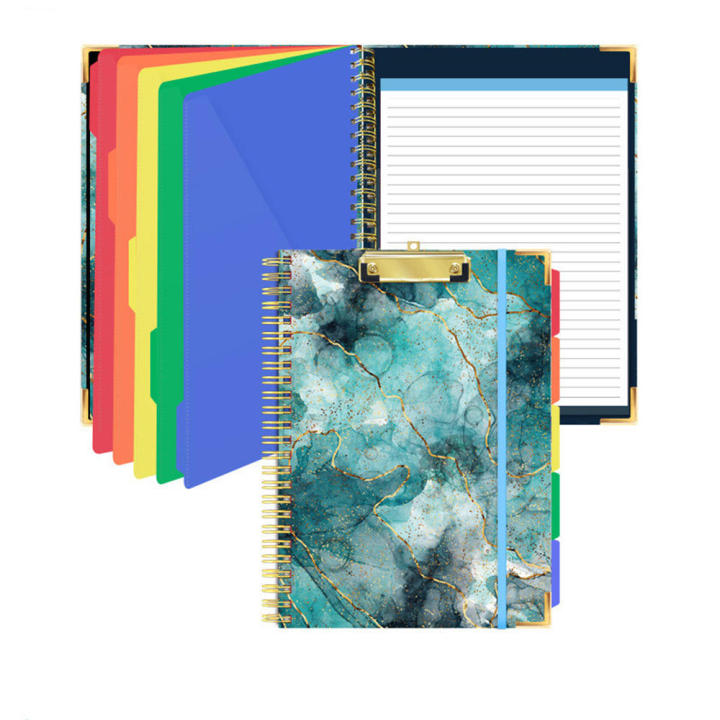School%20Stationery%20Spiral%20Notebook%20Notebook%20Folder%20Fillable%20Notebook%20Memo%20Clip%20Board%20Writing%20Pad%20A4%20Notebook%20-%20Image%202