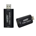 Video Capture Cards Audio Capture Adapter HDMI To USB 3.0 Definition 4K Record. 