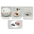 Hot Smoke Fire Sensitive Detector Independent Smoke Detector Home Fire Smoke Detector. 