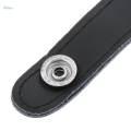 Black Accordion Bellows Straps with Metal Extension Film for Accordion 8.2cm. 