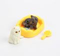 Pretend Play Action Figure Toys pet Store Care Cat Model Groceries Children gift. 