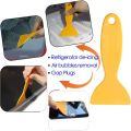 3Pack Plastic No Scratch Sticker Razor Blades Scraper Tool for Cleaning Adhesive Label Decal Glue From. 