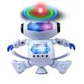 Dancing Robot Toy 360° Body Spinning with LED Lights Flashing and Music Bot Robot |Dancing Robot | Electric Dancing Bot Robot | Battery Operated Dancing Robots | with 3D. 