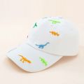 【hot】 New Cartoon Dinosaur Kids Baseball Cap Embroidery Children Girl Boy Sun Hat Spring Summer Outdoor Adjustable Beach Hat. 