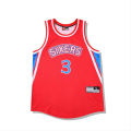 American Retro Magic Big Mesh Jersey Iverson Maddie Kobe Rodman James Basketball Vest. 