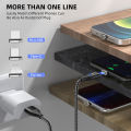 GTWIN 3A Magnetic Chaging Cable USB Type C Cable Fast Charging Cable Magnetic USB Charger Data Cable Magnet Micro USB Cable. 