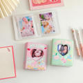 3-inch Photocard holder Photocard Sweet Stationary Love heart Cute Hollow Kpop album for Love-themed Card storage Kpop. 